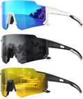 Sports Polarized Sunglasses Men Women for Running Baseball Hiking