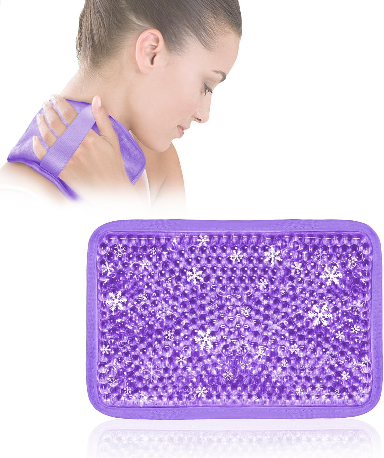 Ice Packs for Injuries Reusable, Hot & Cold Therapy