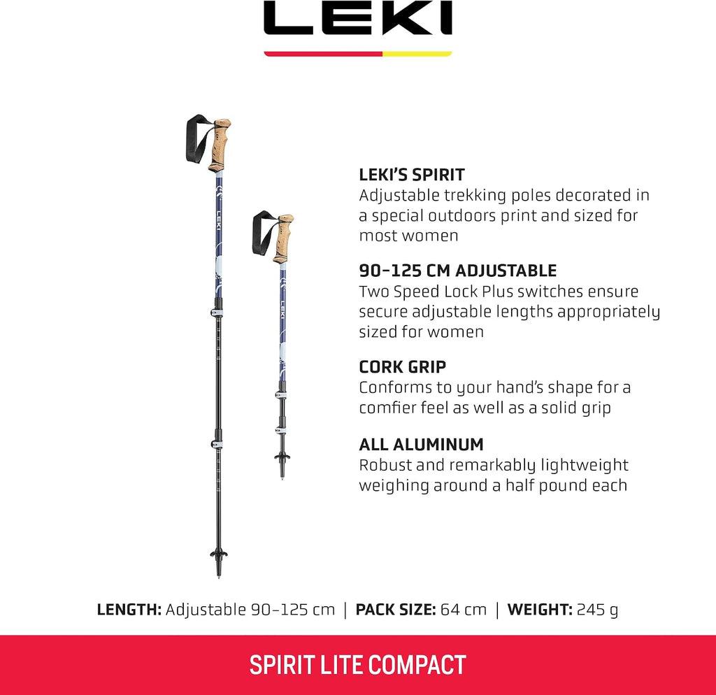 LEKI Spirit Lite Compact Trekking Poles
