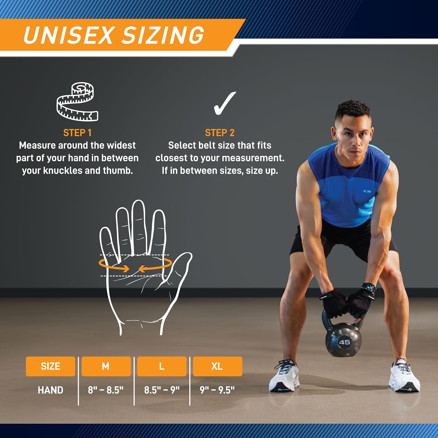 MARCY Apex Leather Padded Workout Gloves with Pull Tabs for Men & Women – Durable, Breathable & Adjustable for Weightlifting, Cycling, Gym & Training – Enhanced Grip & Palm Protection