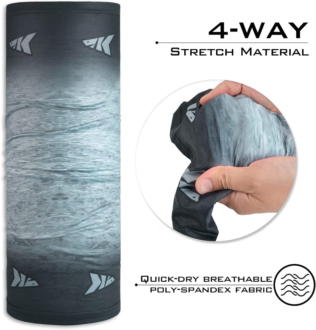 KastKing Sol Armis UPF50+ Neck Gaiter, Hydrocool Fishing Mask, Men & Women