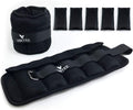 Adjustable Ankle Weights 1-3 Lbs Pair with Removable Weight for Men Women