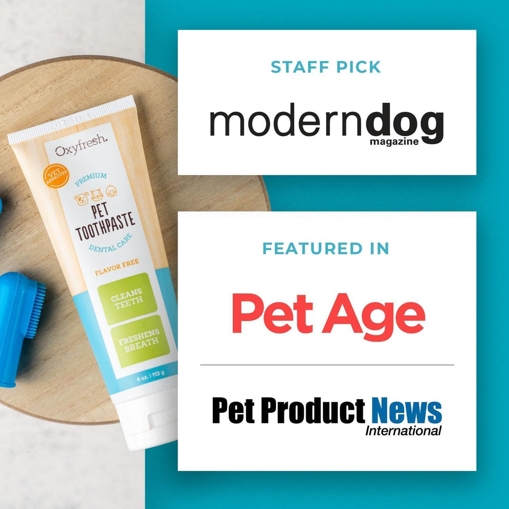 Oxyfresh Vets Professional Dog & Cat Dental Toothpaste Gel – Cleaner Teeth