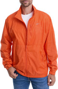 TRAILSIDE SUPPLY CO. Mens Windbreaker Jackets Lightweight Packable Jacket