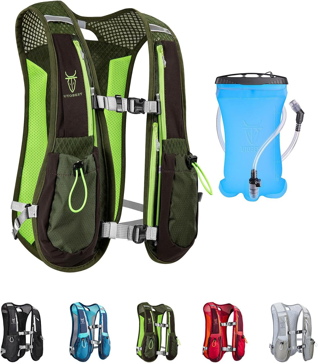 UTOBEST Running Vest Lightweight Hydration Vest Pack 5L UTR104
