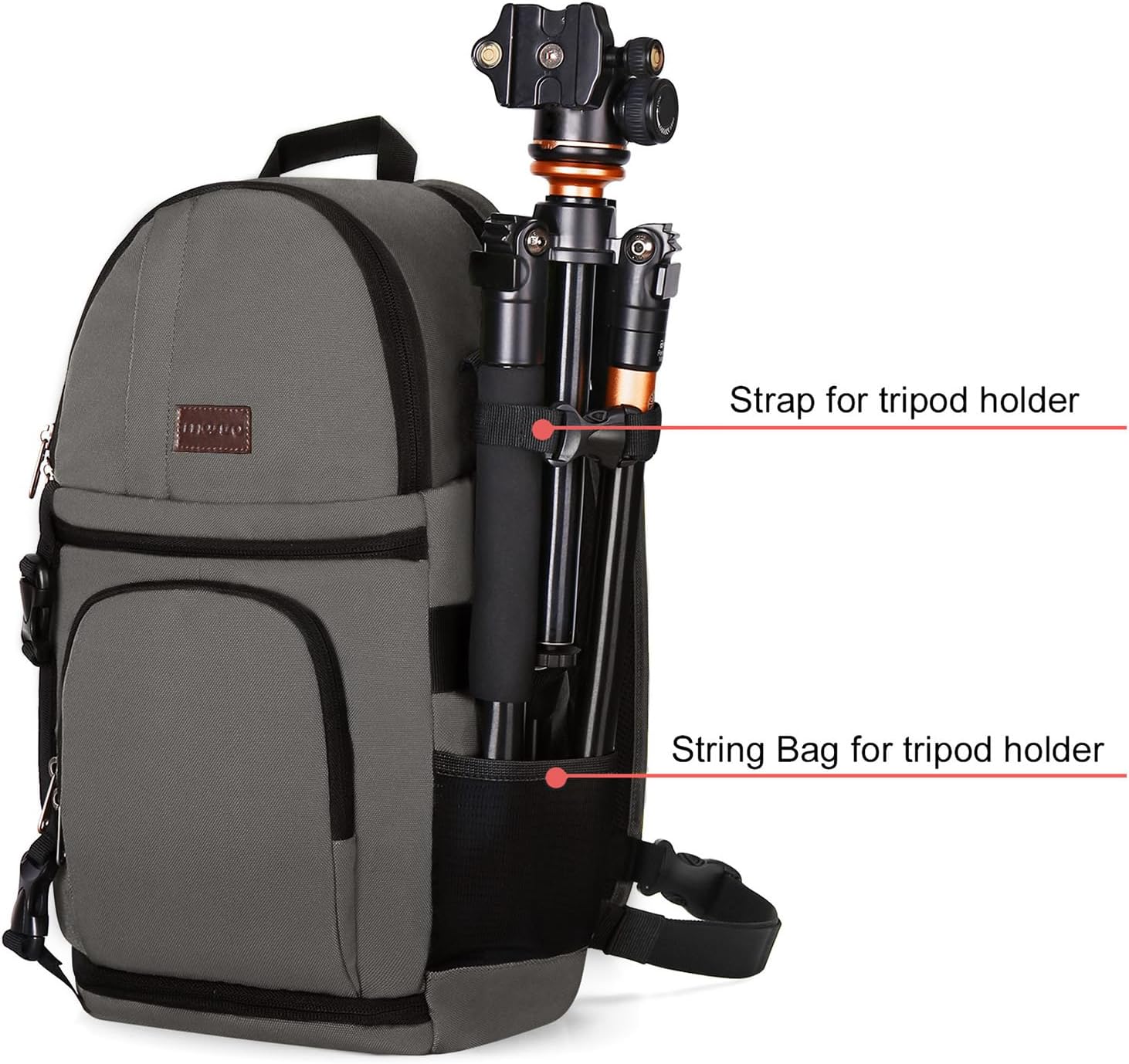 MOSISO Camera Sling Bag, Photography Shoulder Bag Compact Camera Backpack