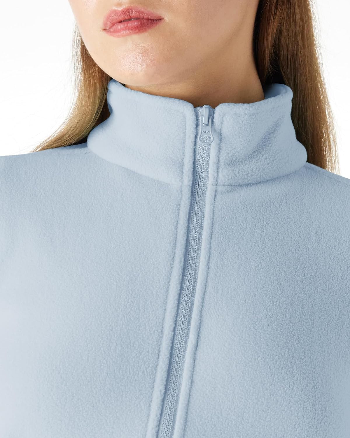 Outdoor Ventures Women's Lightweight Warm Polar Fleece Jacket Zip Up