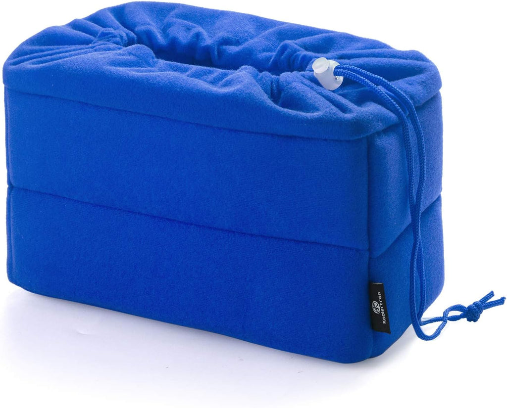 Koolertron Waterproof Shockproof Camera Bag Insert with Adjustable Dividers