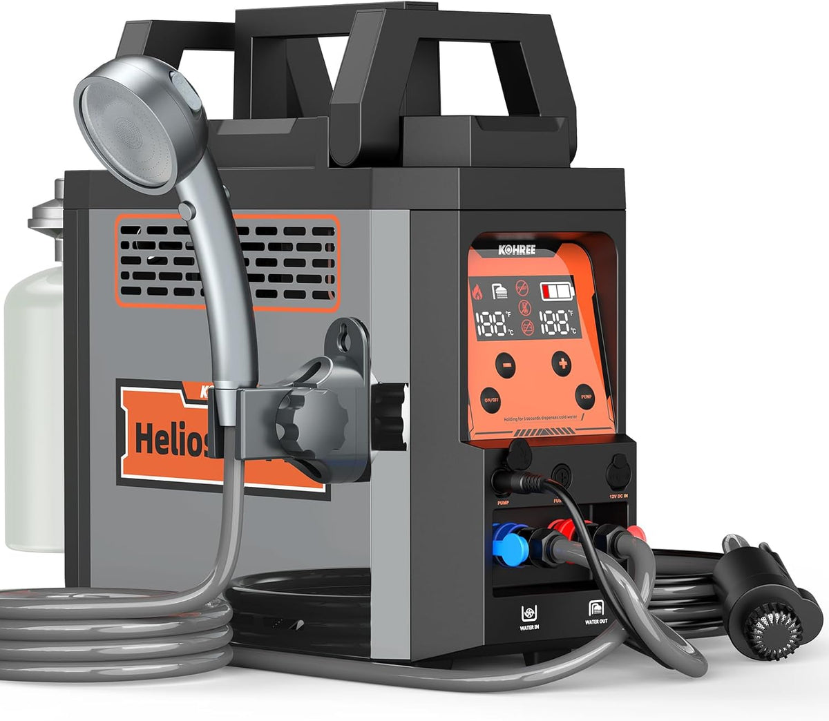 Kohree Helios 20 Pro, Portable Water Heater for Outdoor Camping