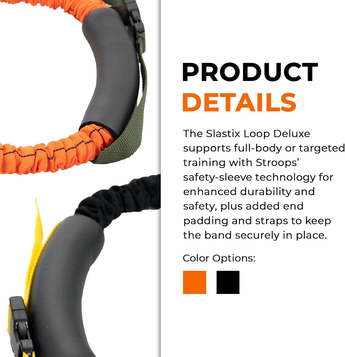 Stroops Deluxe Loop Slastix Resistance Bands for Full Body Workouts