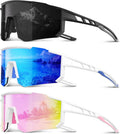 Polarized Sports Sunglasses Men Women for Running Baseball Cycling