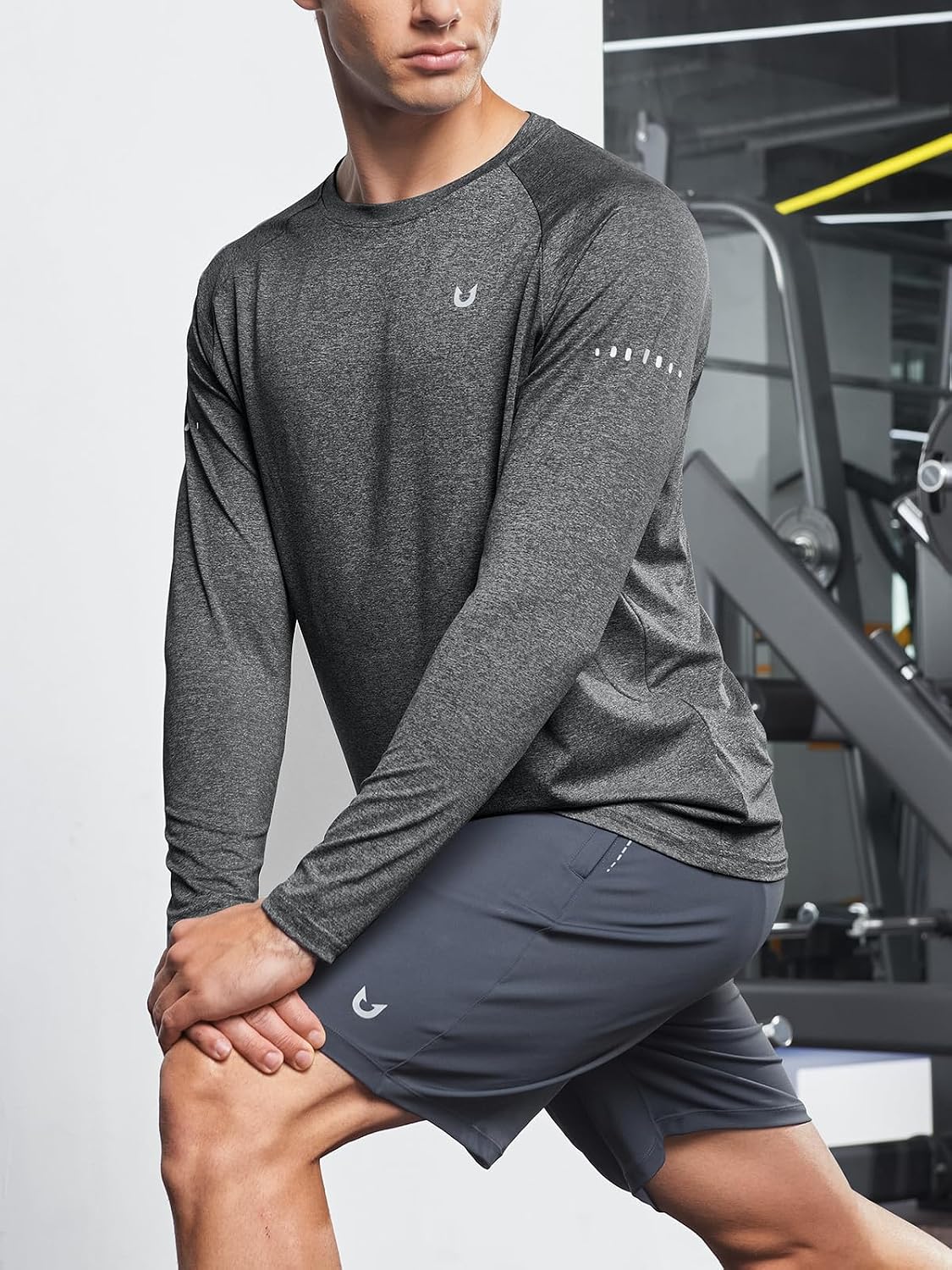 NORTHYARD Men's Sun Protection Shirts UPF 50+ Long Sleeve Running Workout