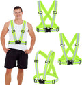 3PCS Reflective Vest Running Gear