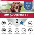 K9 Advantix II XL Dog Vet-Recommended Flea, Tick & Mosquito Treatment & Prevention | Dogs Over 55 lbs. | 2-Mo Supply