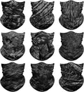 Neck Gaiter for Men Women Headwear Bandana Head Wrap Face Scarf Mask Cover Warmer Balaclava-Seamless & Versatile