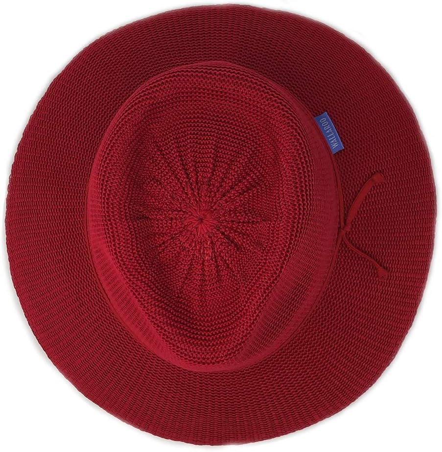 Wallaroo Hat Company Women's Victoria Fedora – UPF 50+ UV Protection, Wide Brim, Packable & Adjustable Sun Hat