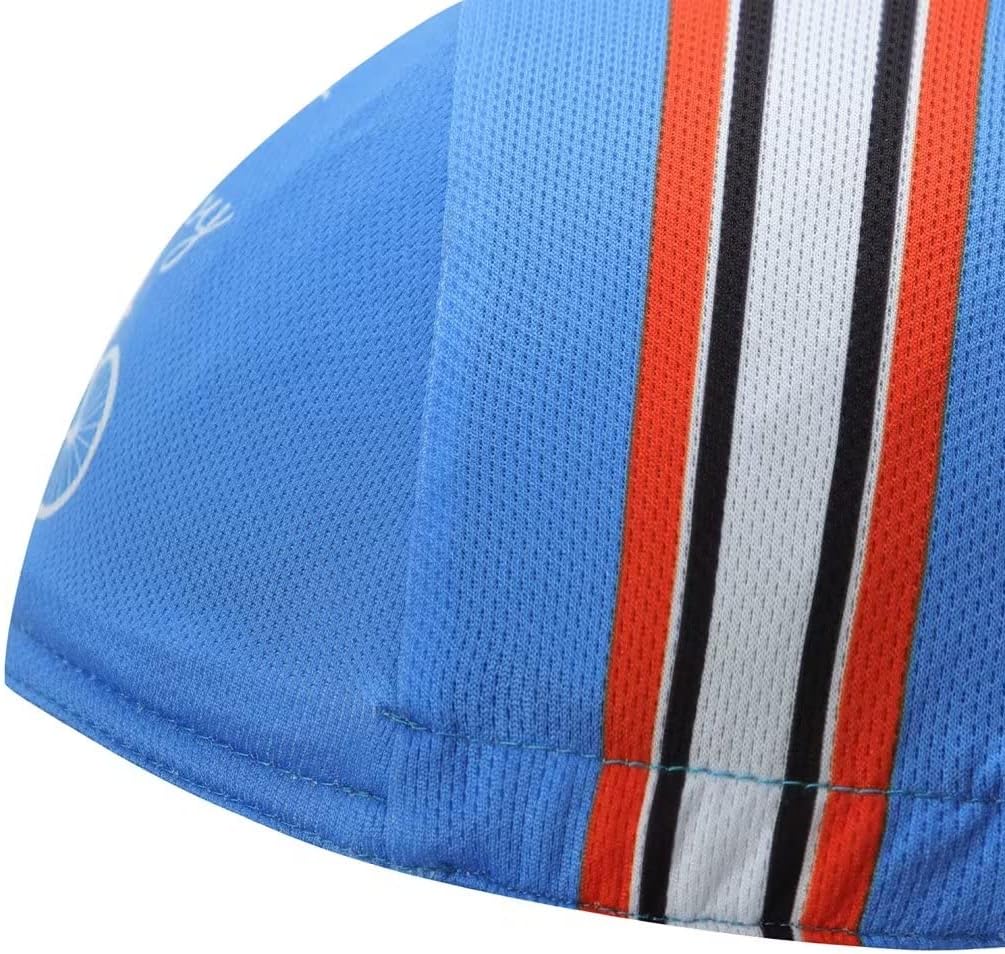 Man's Cycling Cap - Polyester Road Cycling Hat-Under Helmet - Cycling Helmet Liner Breathable&Sweat Uptake