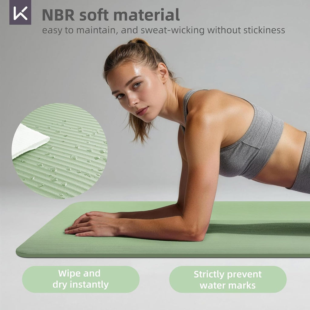 KEEP Extra Thick NBR Yoga Mat