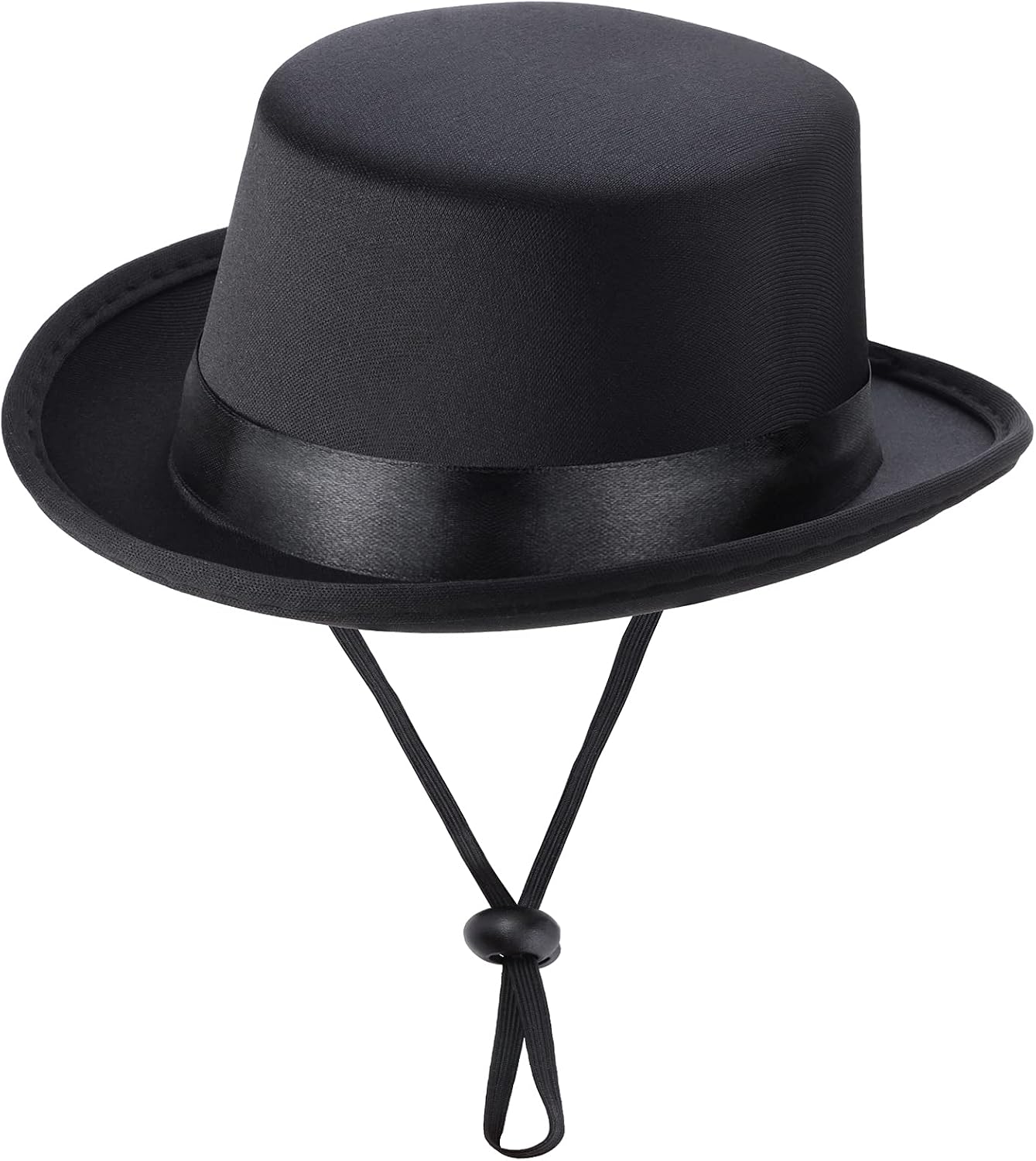 Yewong 2-Piece Pet Formal Accessories Set - Top Hat with Formal Necktie/Bowtie for Dog & Cat - Birthday Party, Graduation, Halloween Costumes
