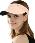 YANIKY Sun Visor Hat for Women,UPF50+ Seamless Sun Hats Men Women Lightweight Sports Cap Stretchy Ponytail Hat for Outdoor