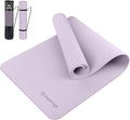 Gruper Yoga Mat Non Slip, Anti-Tear Workout Mat with Carrying Strap and Bag