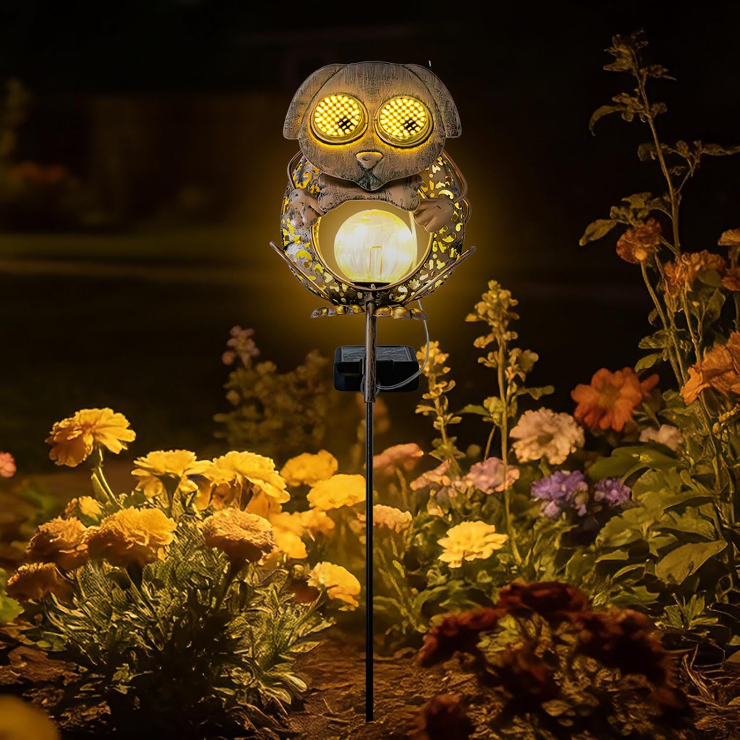 SRNPMIU Angel Solar Lights Outdoor Decor, Solar Angel Garden Decorations