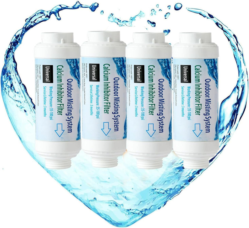 H&G lifestyles Calcium Inhibitor Filter for Misting System (Pack of 4)