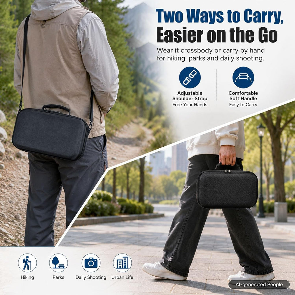 Camera Case for Canon EOS Rebel T7/R50/R100/for Sony a7iv/Mirrorless