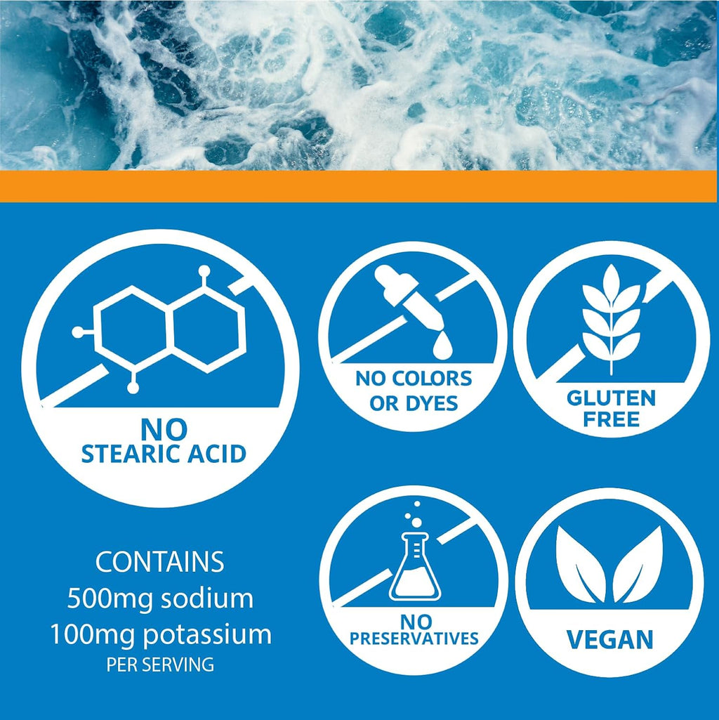 NormaLyte Electrolyte Capsules, 100 Count, Hydration Salt Pills