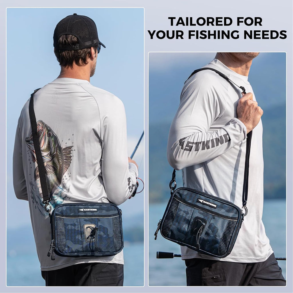 KastKing BaitSpace Detachable Tackle Bag, Soft Plastic Bait Storage