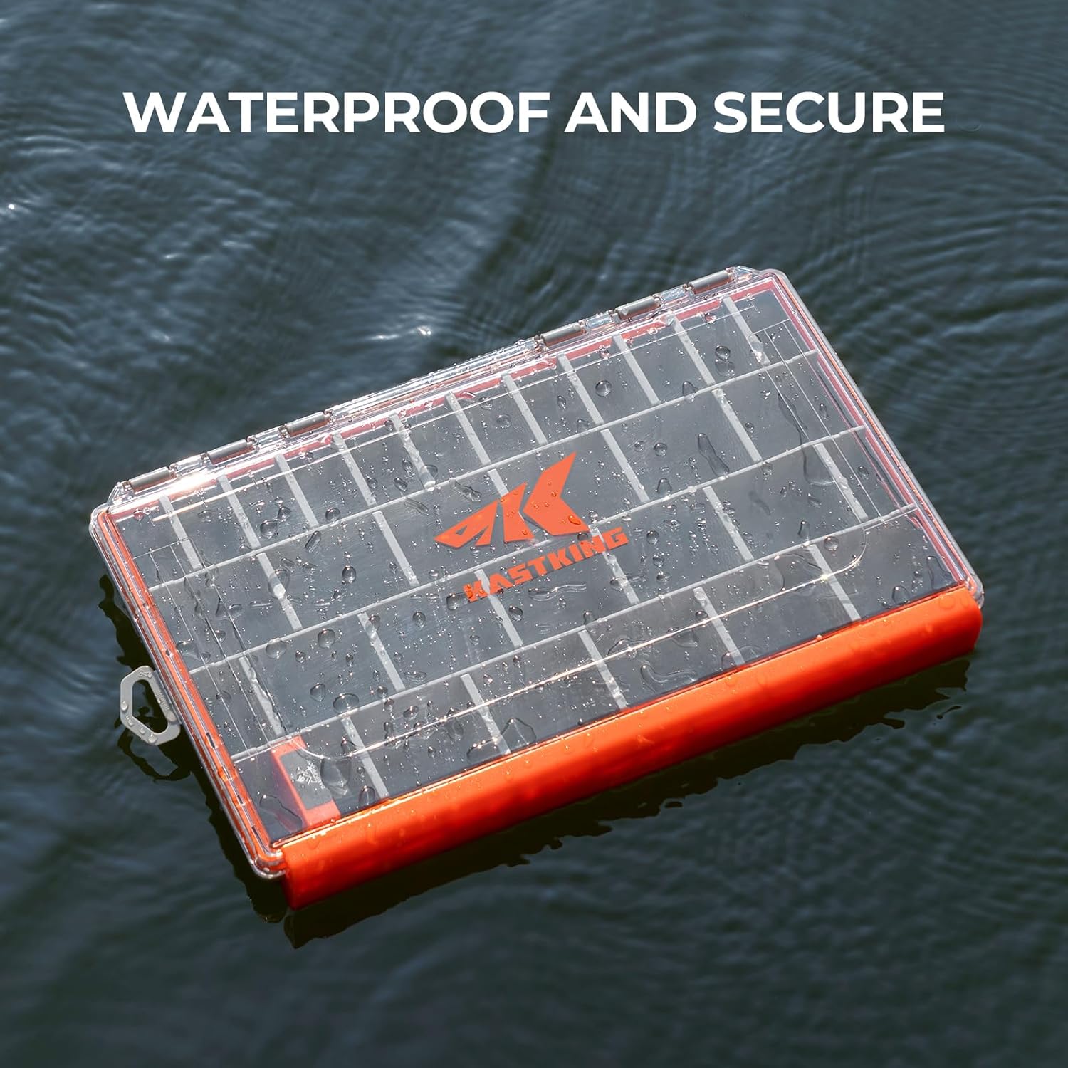 KastKing HyperSeal Waterproof Tackle Box, 3700 Tackle Trays
