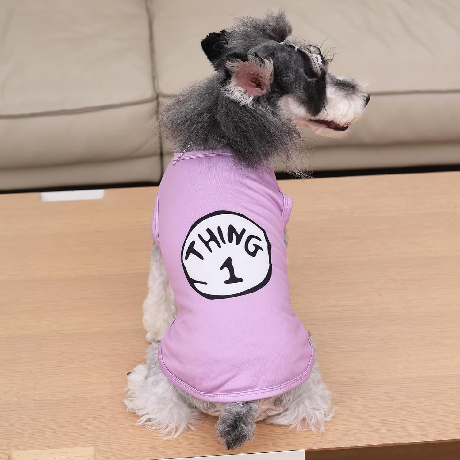 CuteBone Dog Shirts 2-Pack Soft Pet Clothes Breathable Summer Vest for Small Puppy and Stretchy Cat Apparel