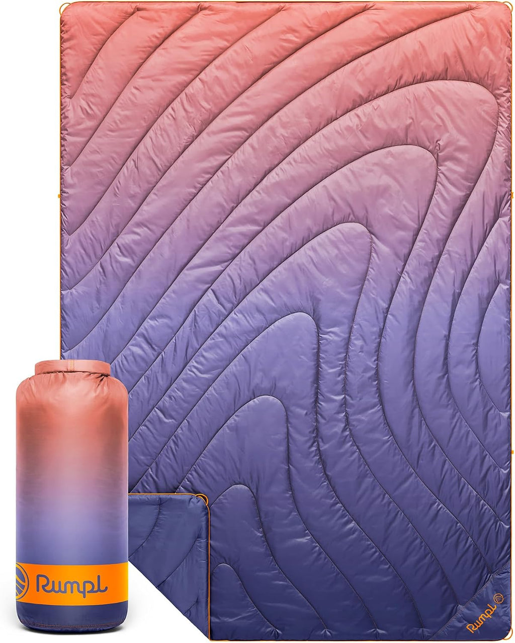 Rumpl Original Puffy 1-Person Blanket, Dusk Fade