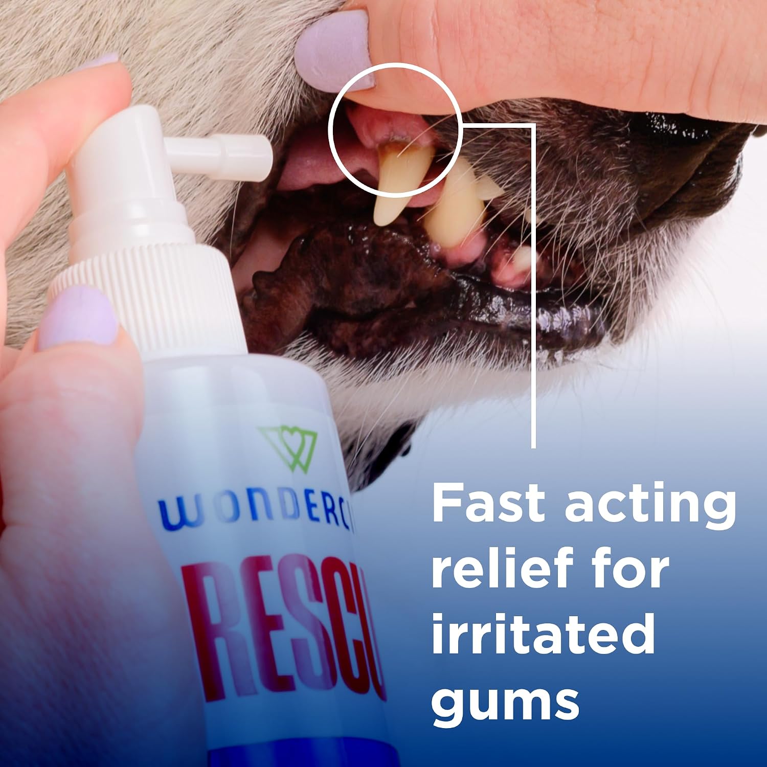 Wondercide Rescue - Oral Spray for Dogs and Cats - 8.5 oz