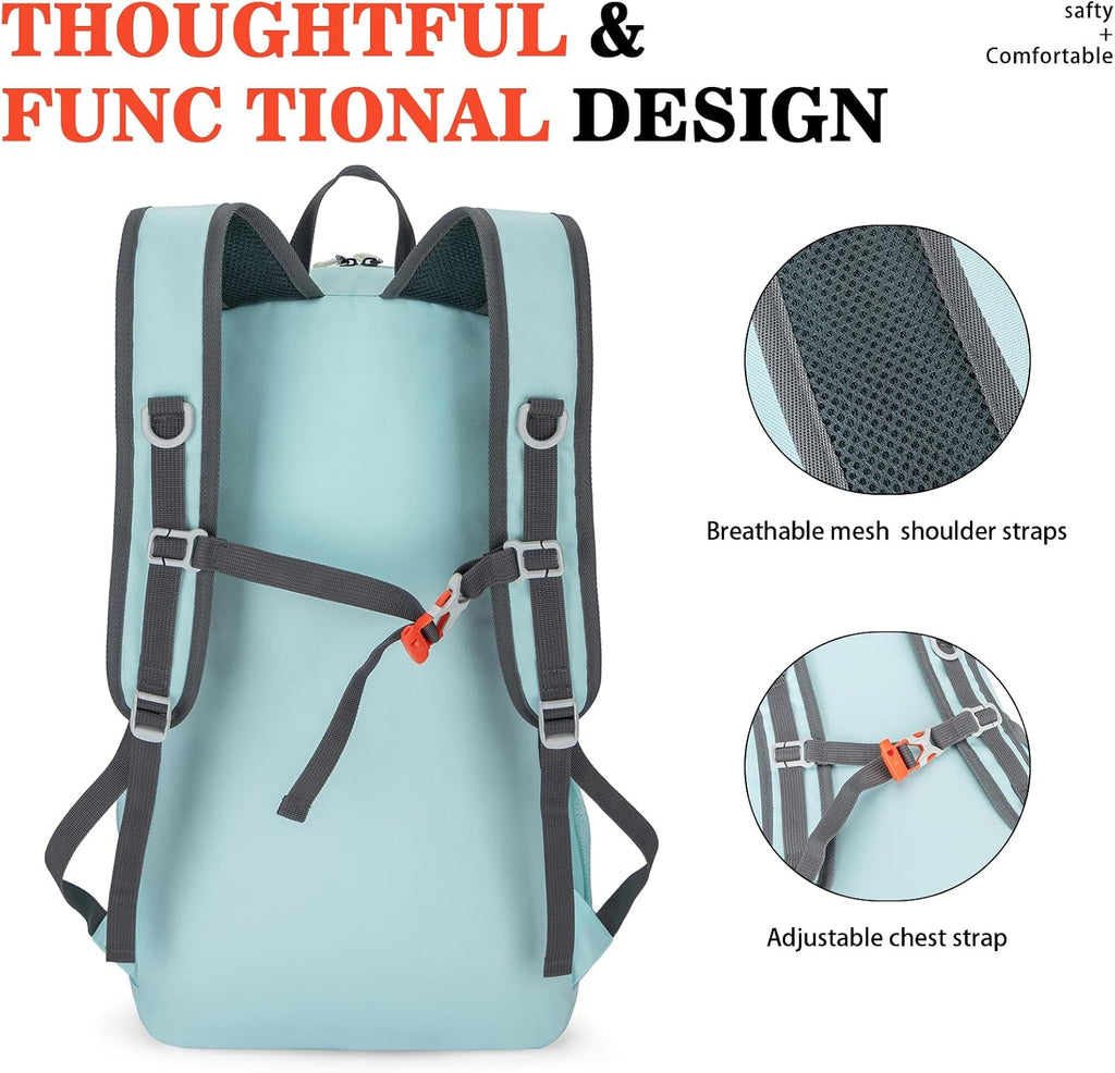 BAGPARKK 35L Ultra Lightweight Foldable Packable Hiking Backpack