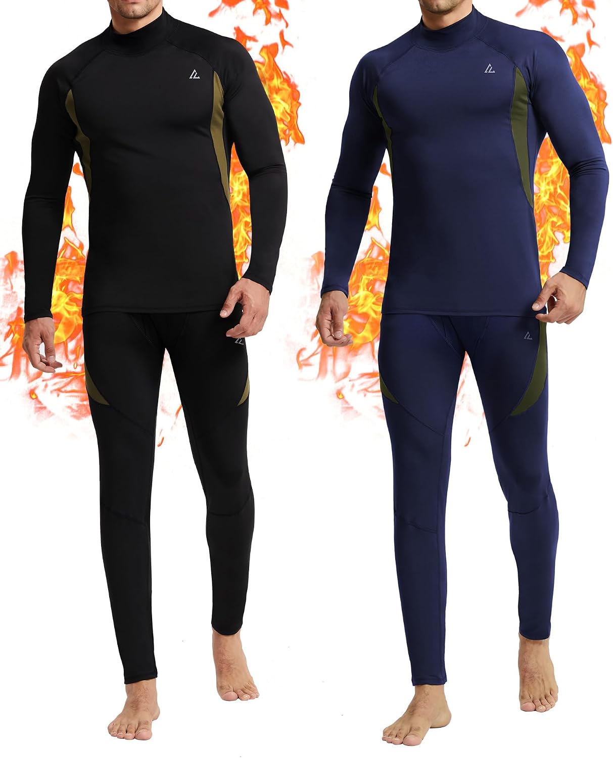 Mens Thermal Underwear Long Johns Base Layer Set Cold Weather 1/2/3 Pack