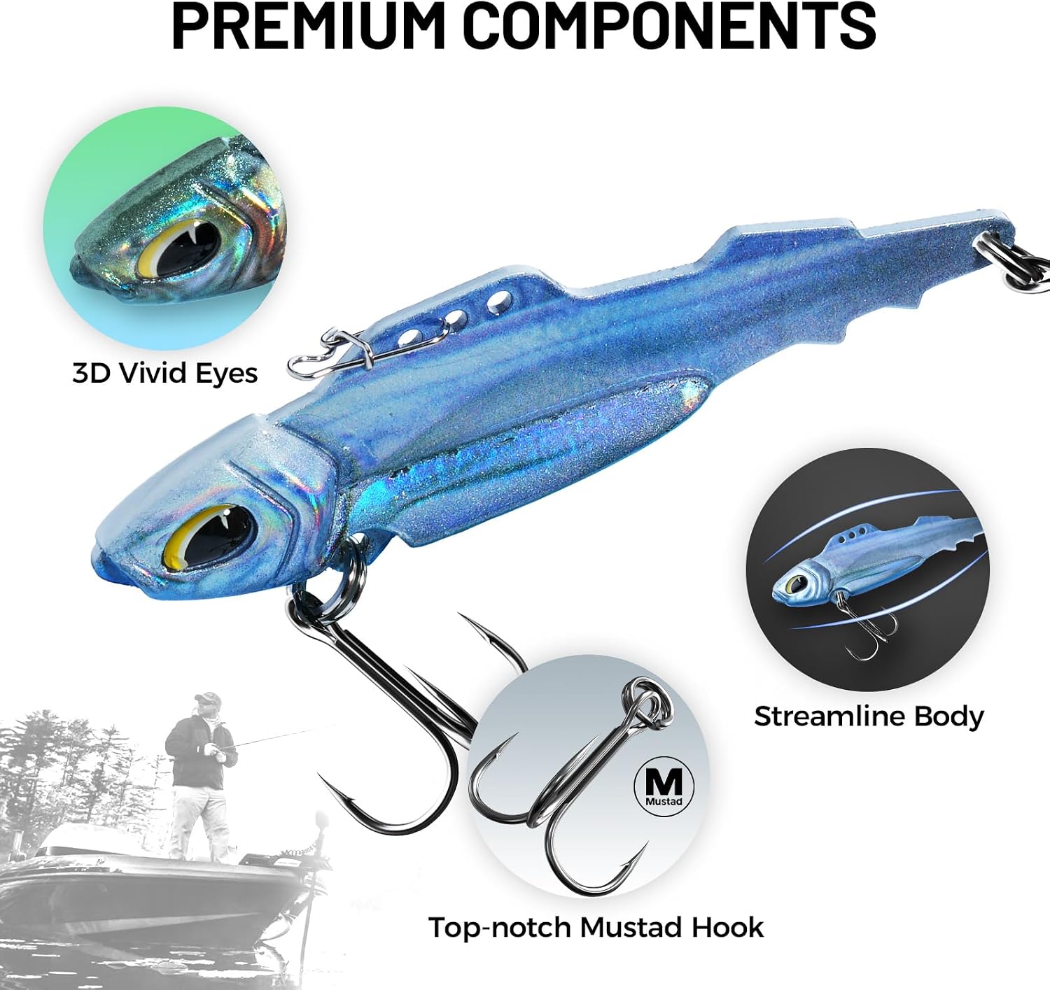 Handing Blade Bait Fishing Lures Blade Bait Fishing Lures