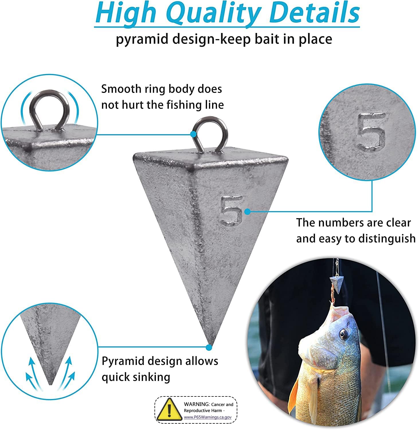 Surf Fishing Tackle Kit, 130pcs Saltwater Surf Fishing Rigs Fish Finder Rig Live Bait Rigs Include Fishing Leaders Pyramid Sinker Weight Sinker Slider Fishing Hooks Swivels Surf Fishing Accessories