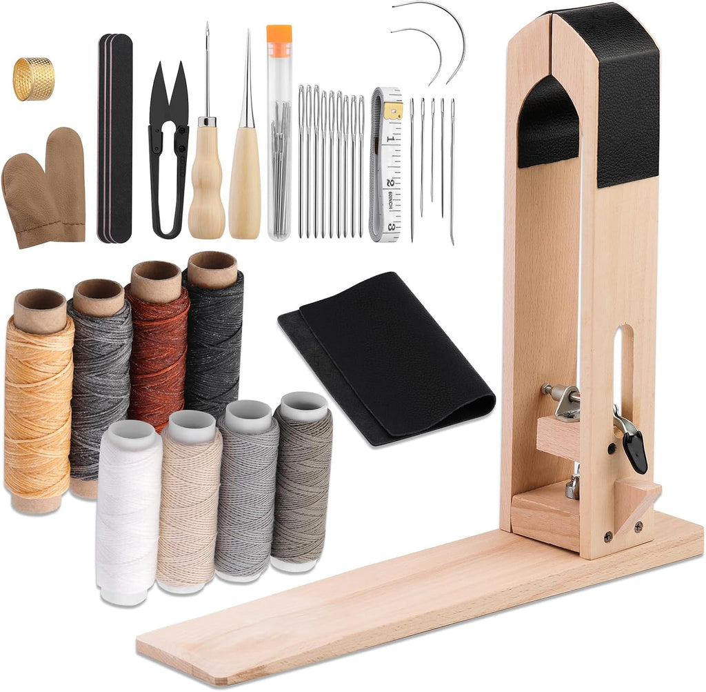 Lunarm Stitching Pony Leather Stitching Pony Table Desktop Working Clamp