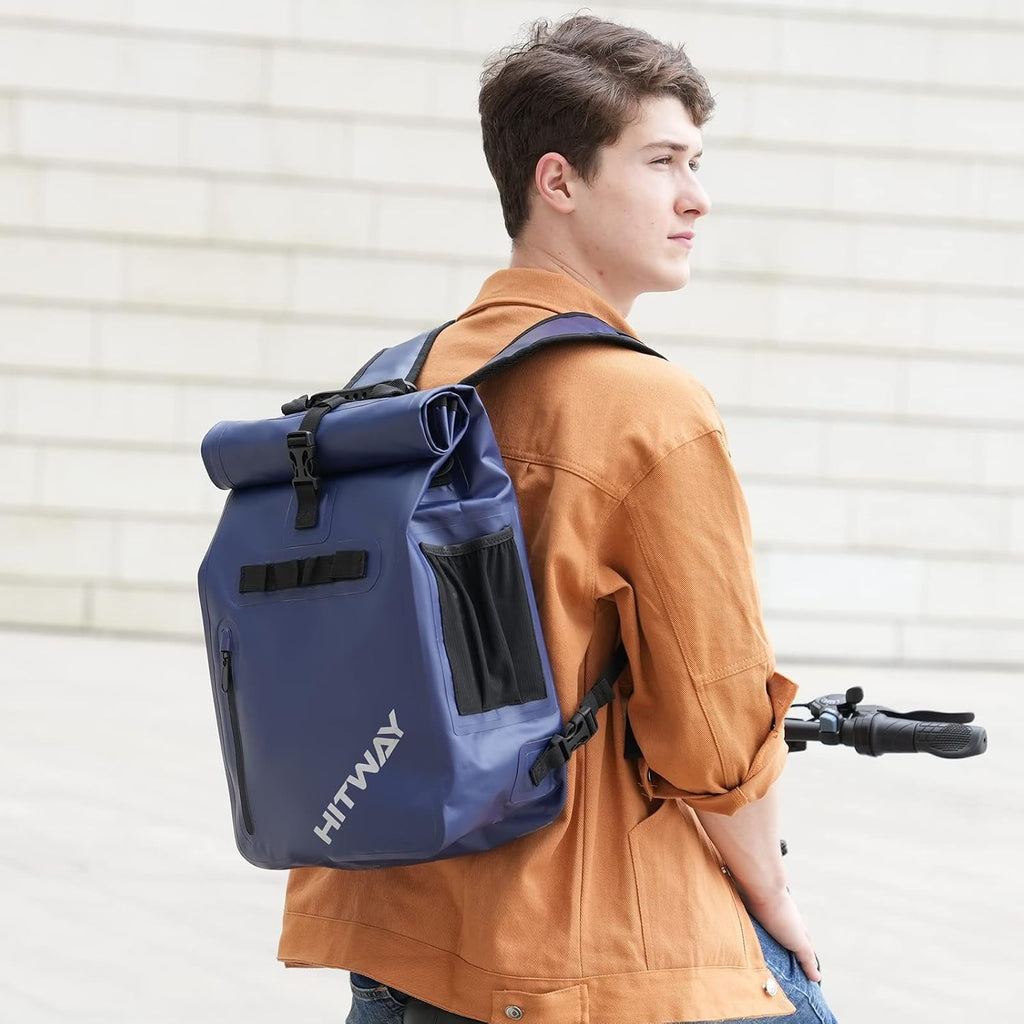 HITWAY Bike Pannier Bag - Waterproof Large Capacity Rear Seat Trunk Bag