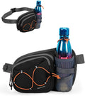 sportsnew Waist Pack with Water Bottle Holder, Fanny Pack for Men Women