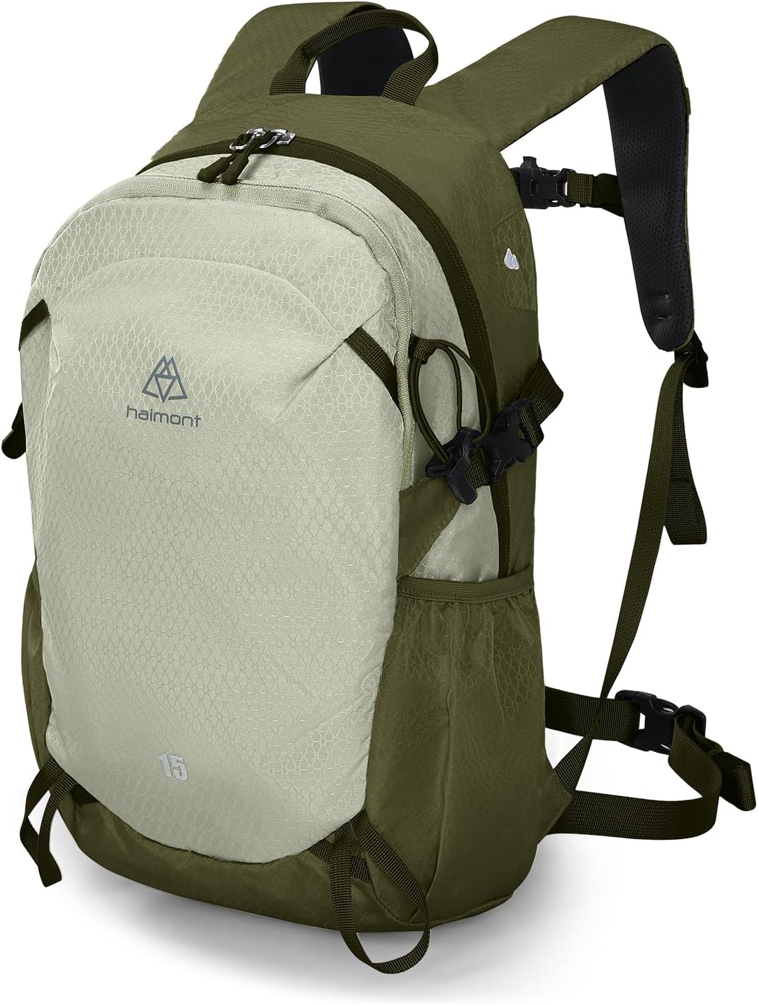 Haimont 15L Lightweight Hiking Daypack, Green