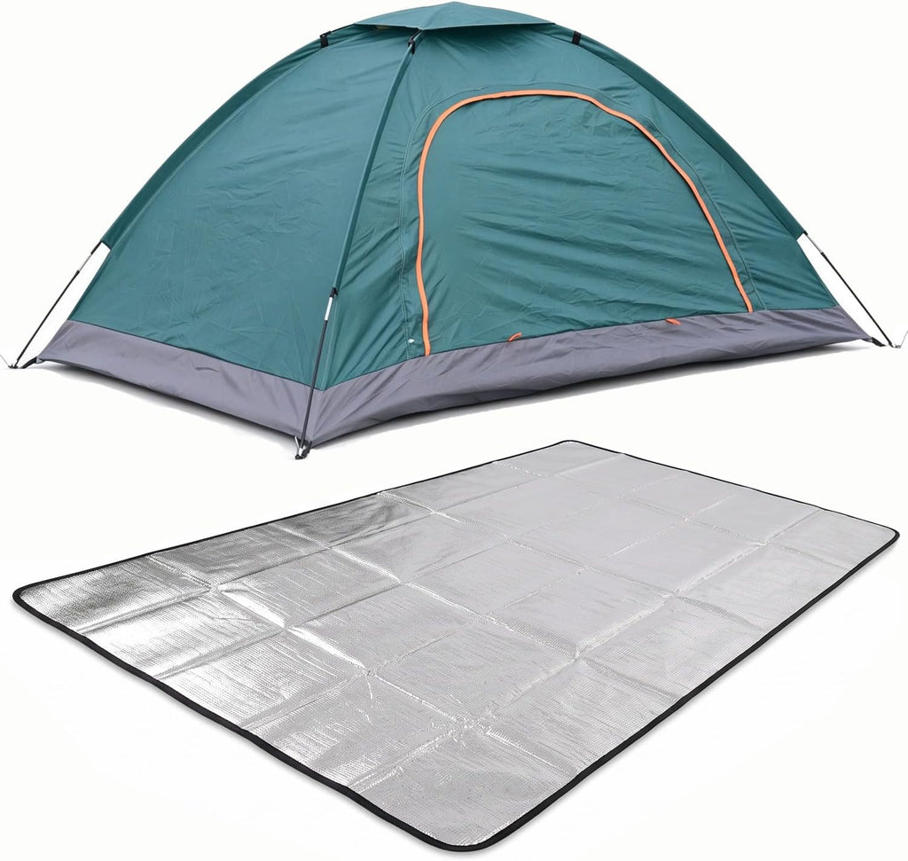 Wind Tour Easy Setup Breathable Mesh Tent for Backpacking & Outdoor Use