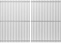 2pcs Stainless Steel Grill Grates for Weber, 18.75" x 26.5''