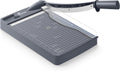 Firbon 12 Inch Guillotine Paper Cutter, Heavy Duty Paper Trimmer, Gray