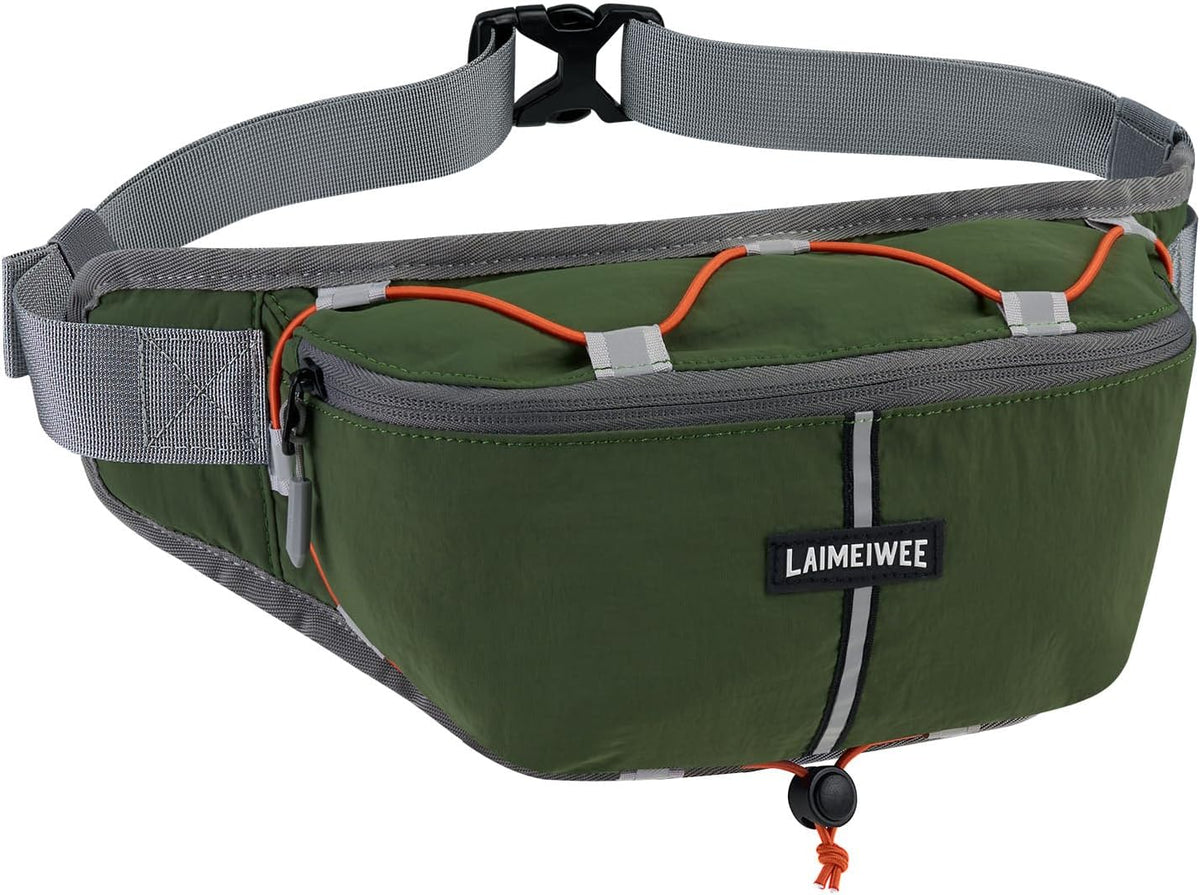 2L Fanny Pack for Women Men, Anti‑theft Waist Bag with RFID Blocking