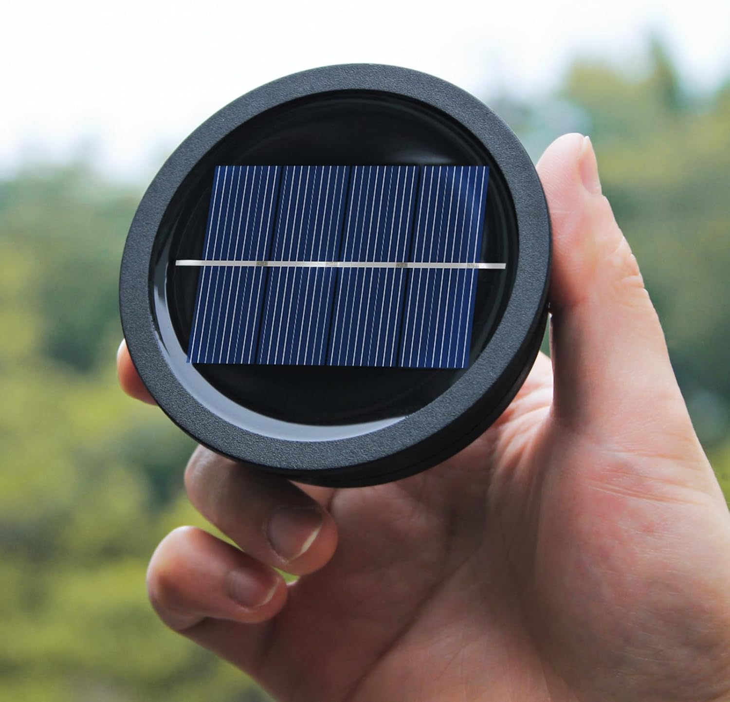 4 Pack Solar Light Replacement Top, 3.23 Inch Waterproof for Garden Lantern