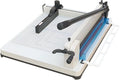 Heavy Duty Paper Cutter 17", Guillotine A3 Paper Cutter, 500 Sheets Capacity Paper Trimmer, Double Safety Protection Durable HSS Blade for Cutting Paper