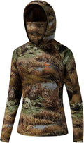 Women’s UPF 50+ Hunting Hoodie Shirt with Face Mask