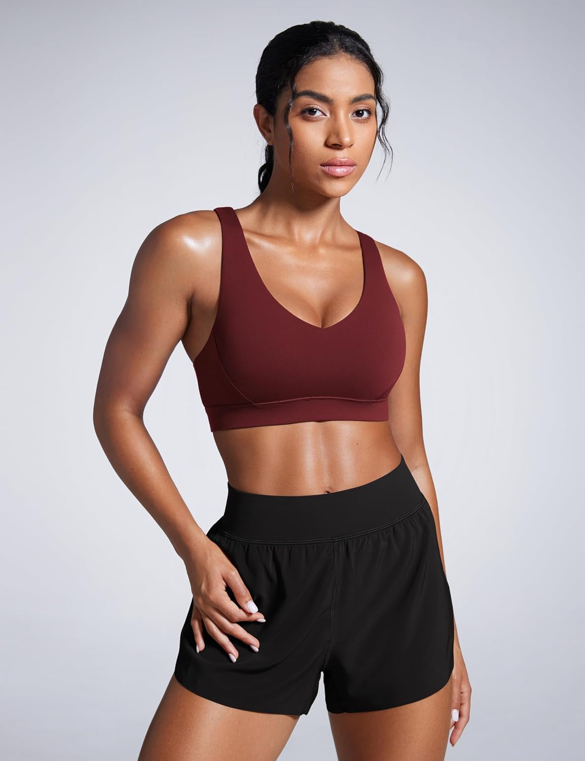 CRZ YOGA Butterbreeze Cross Back Sports Bras